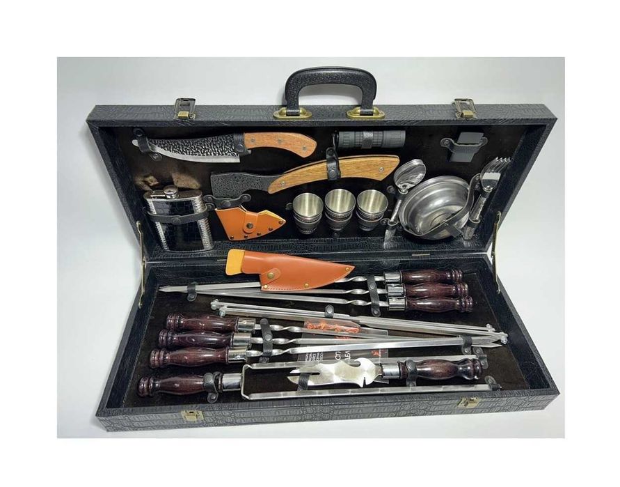 Подарочные шашлычные наборы Кизляр 53 предмета