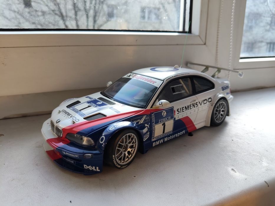 Macheta BMW M3 GTR 1/18 Autoart
