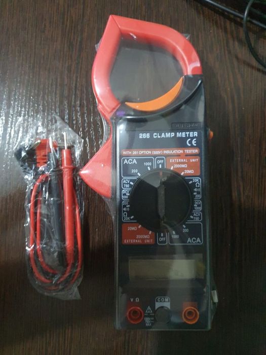 Токоизмерительные клещи мультиметр MT-266