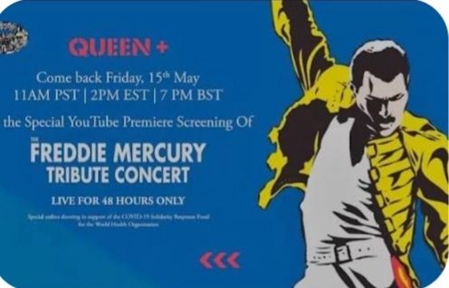 Лот Видеокасети VHS QUEEN at Wembley Freddie Mercury Tribute / 1986 го