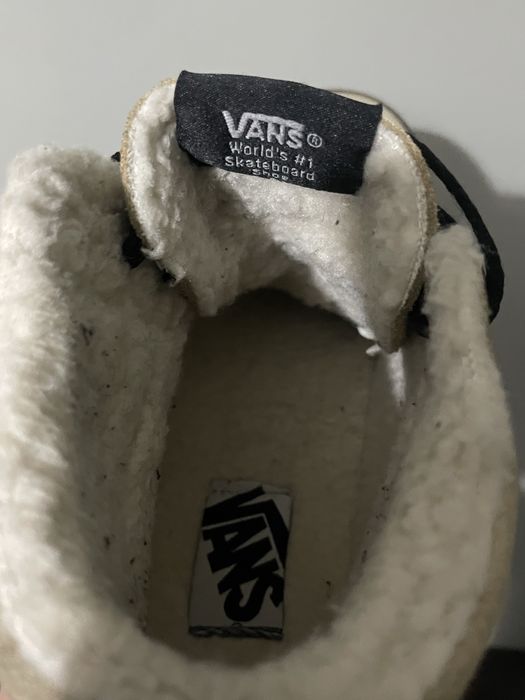 Кеды Vans, с мехом