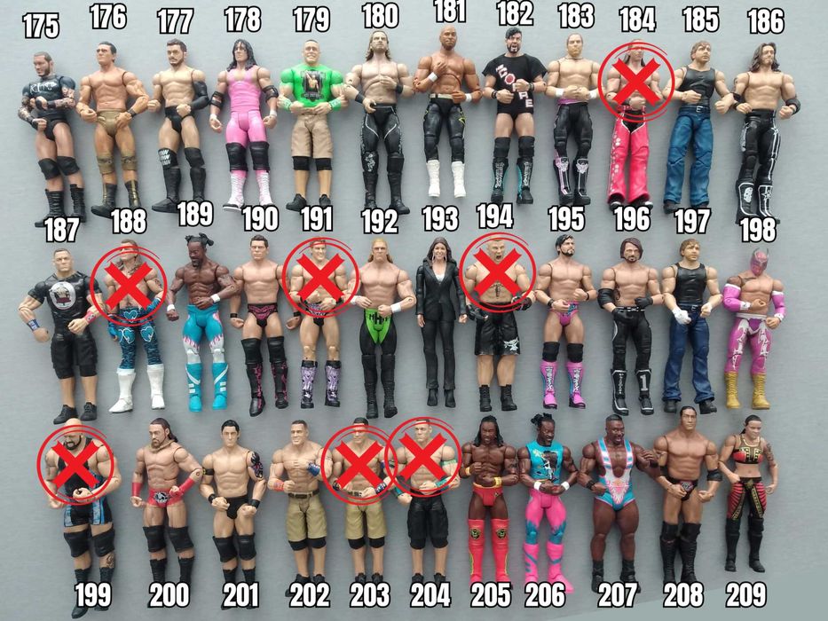 Кечисти Екшън Фигурки WWE Pro-Wrestling Кеч Играчки John Cena 3/3