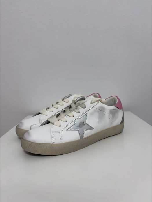 Golden Goose White/Pink