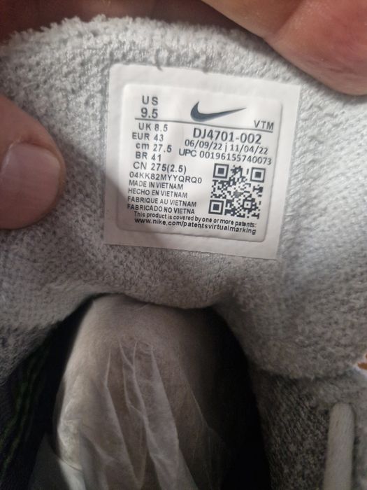 Vand Nike scorpion nr 43
