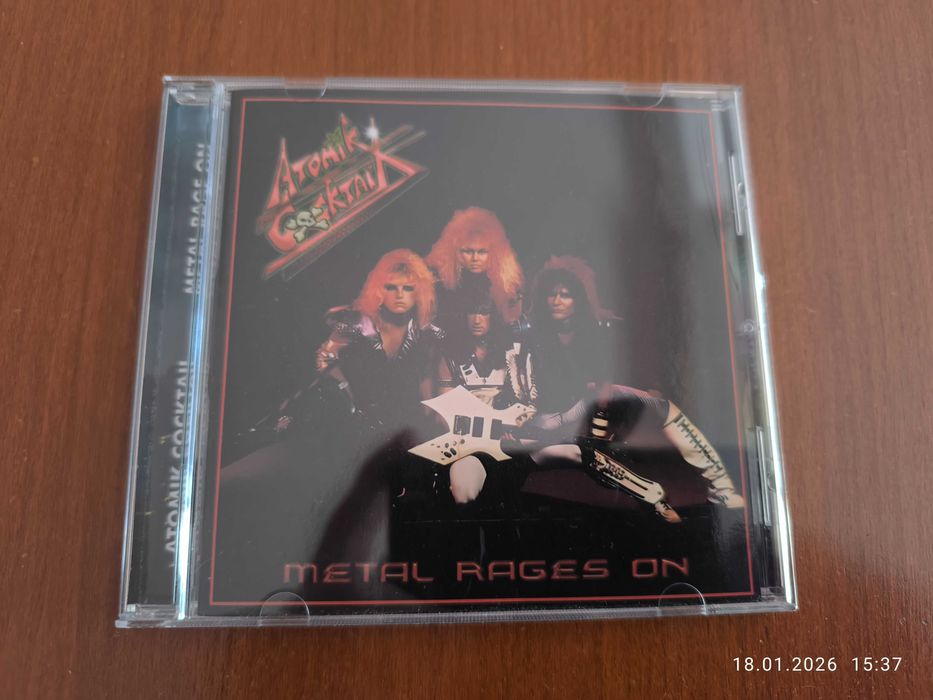 Atomic Cocktail - Metal Rages On CD музика хеви метъл