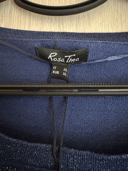 Bluza eleganta Rosa Thea, cu fir metalic