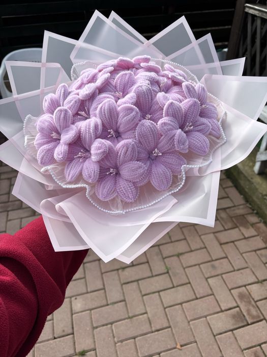 Buchet din sarma plusata handmade