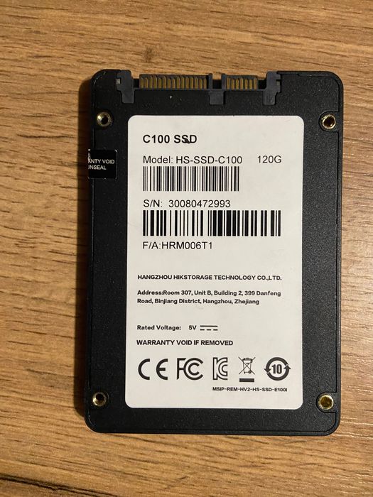 SSD 120 ГБ, SATA 2.5