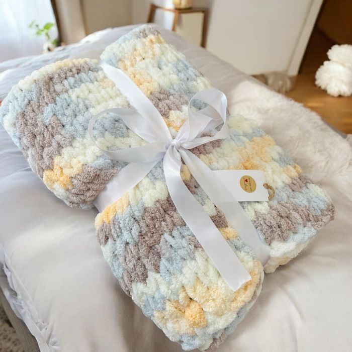 Ръчно плетено одеяло