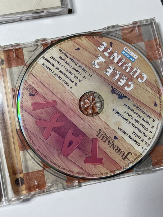 Set doua CD uri trupa Taxi - De Cursa Lunga 2002 + Taxi - Cele Doua Cuvinte 2011 Rock Muzica Romaneasca