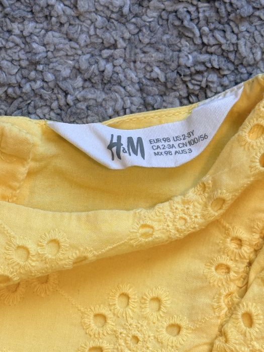 Rochie H&M cu broderie englezească