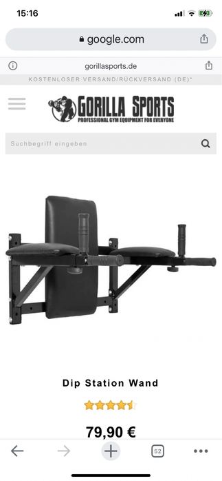 Scaun paralele flotari paralele si abdomene nou made in germany 200 kg
