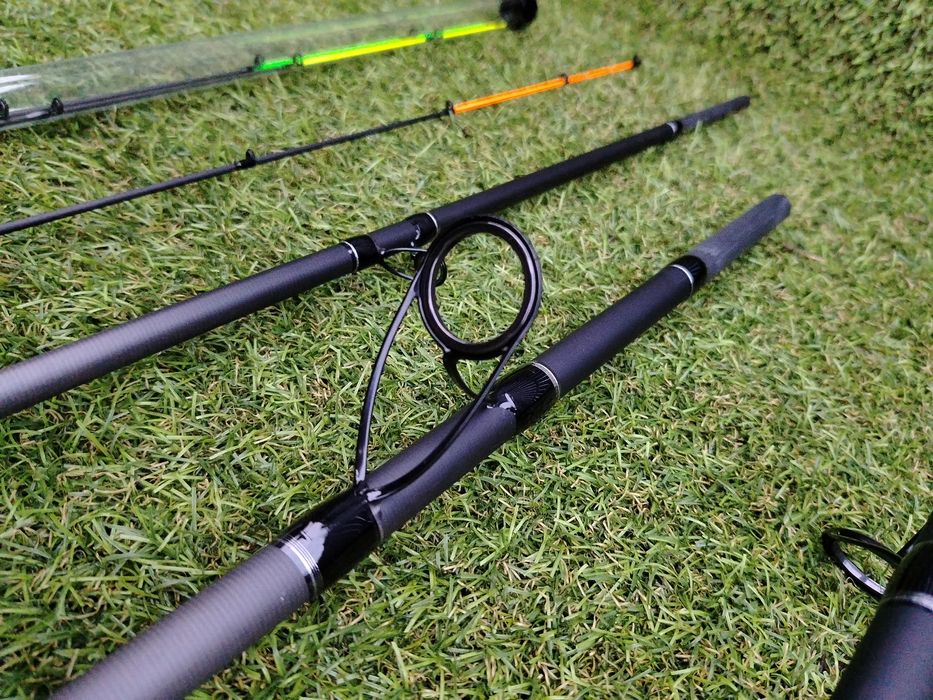 2 Lansete Feeder Robinhan HARRIER 3.90m 180gr + 2 Mulin PRO FL POLEX