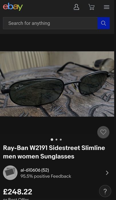 Оригинални слънчеви очила Ray-Ban W2191