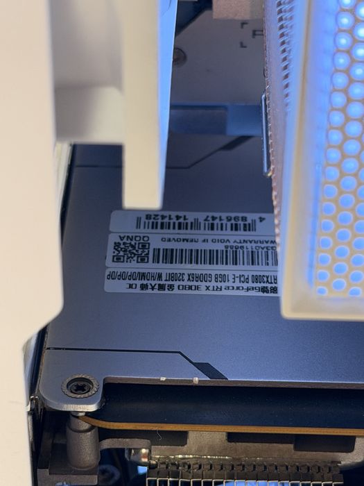 Видеокарта RTX 3080