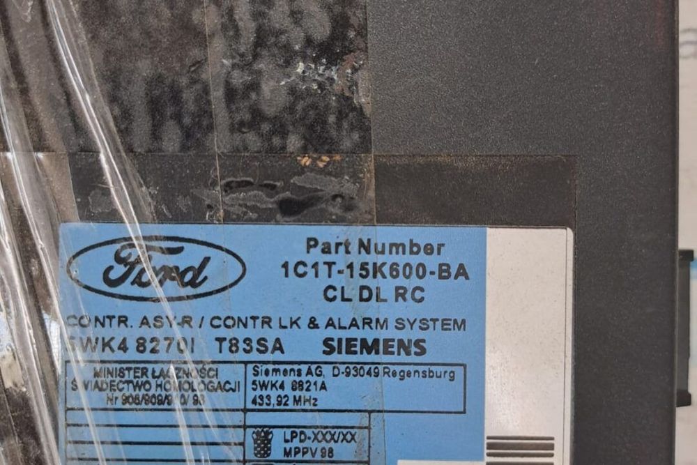 Calculator confort 1C1T 15K600 BA Ford Transit 2000-2006