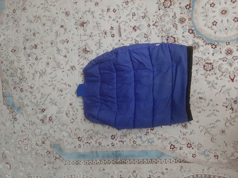 Зимняя куртка синяя