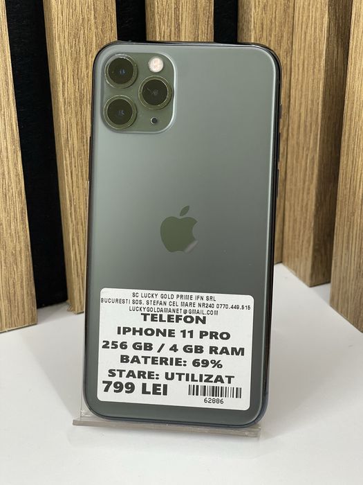 Iphone 11 Pro 256Gb 69% baterie Garantie/Factura #62886