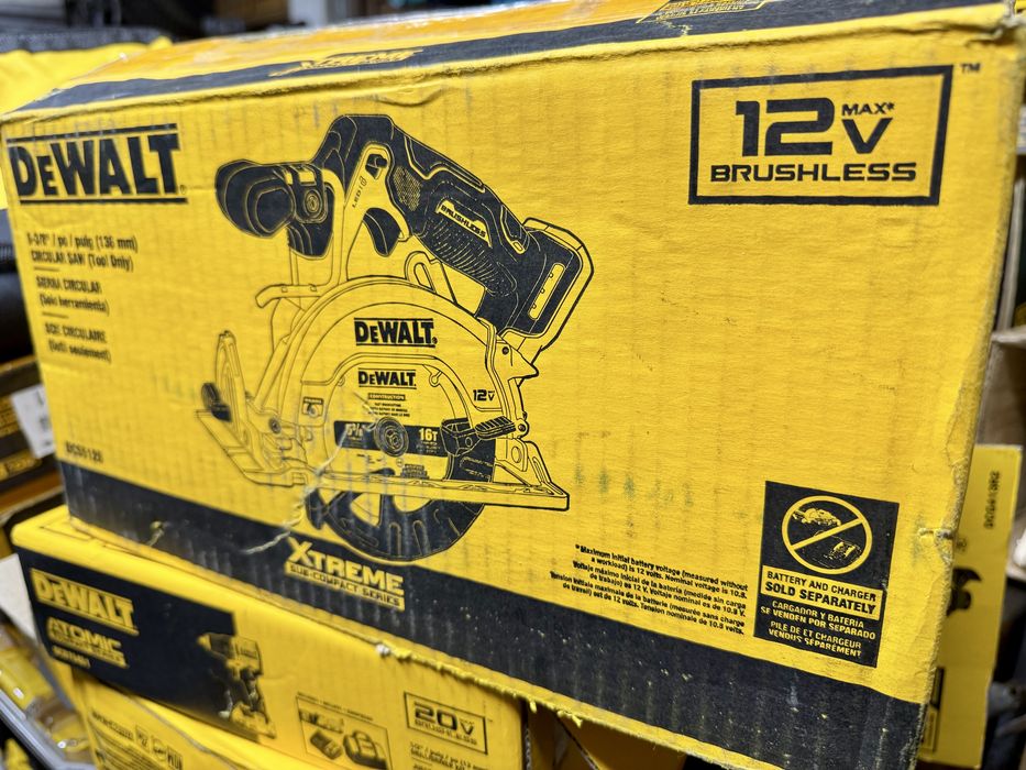 Дисковая пила Dewalt DCS512, 12 вольт, пчёлка