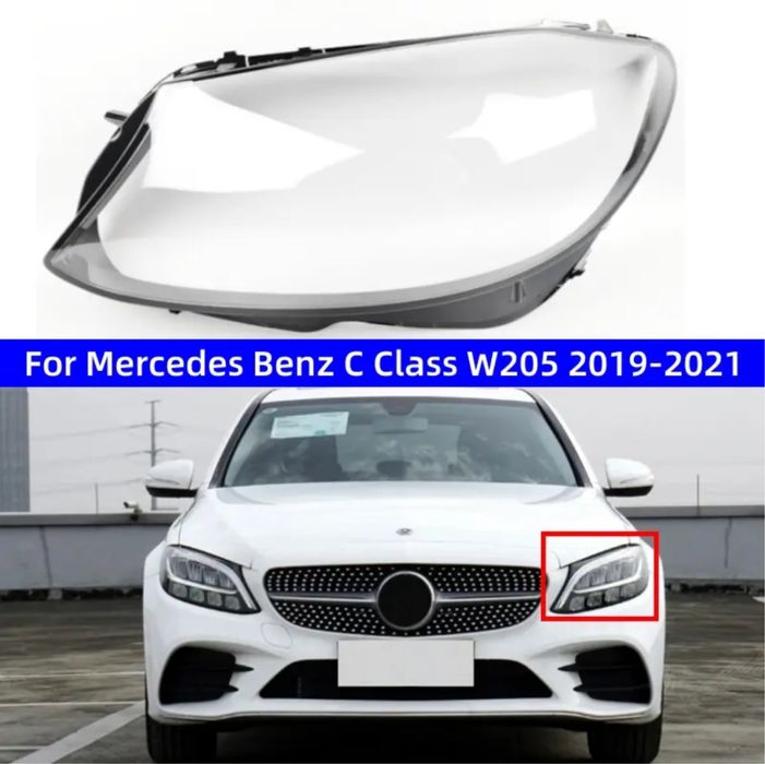 sticla far Mercedes Benz C-Class W205/ W206 (2014-2024)