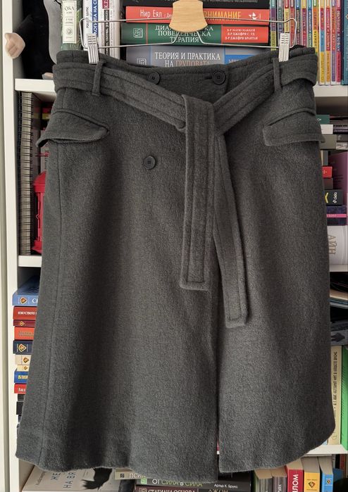 Zara STUDIO вълнена пола Л-ХЛ размер