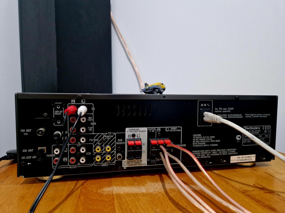 Reciver TECHNICS SA EX320- sunet de top