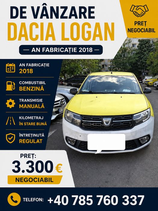 De vanzare dacia logan