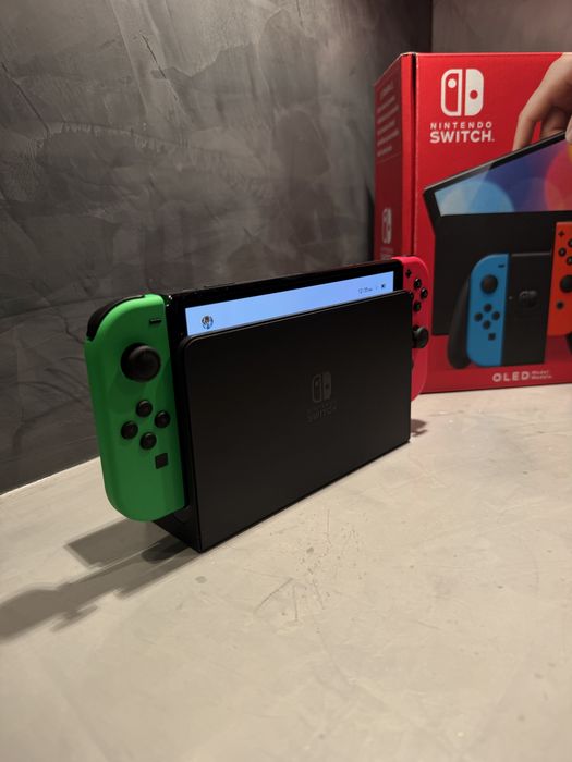 КАТО НОВО Nintendo Switch OLED + Pokemon Violet