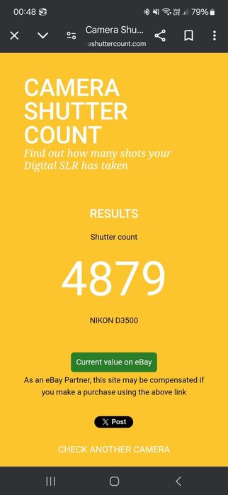 Aparat foto Nikon DSLR D3500 18-55 kit VR + acumulator + card