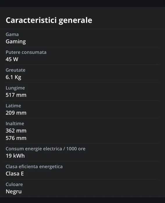 Monitor gaming BenQ Zowie XL2546X, 24", 240Hz