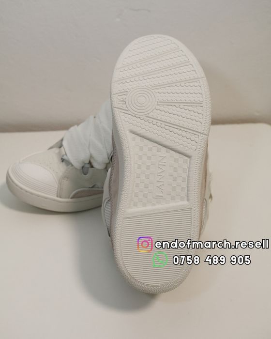 Lanvin Curb White Jellyfish
