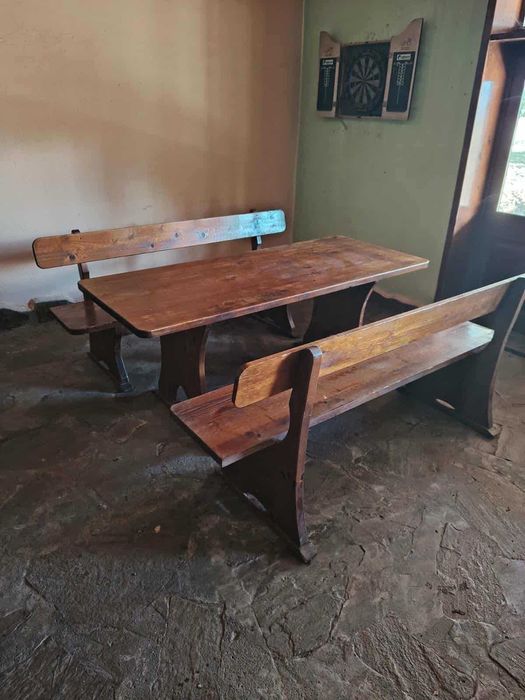 Басейн, баварски маси с пейки комплект, тенис маса и билярд