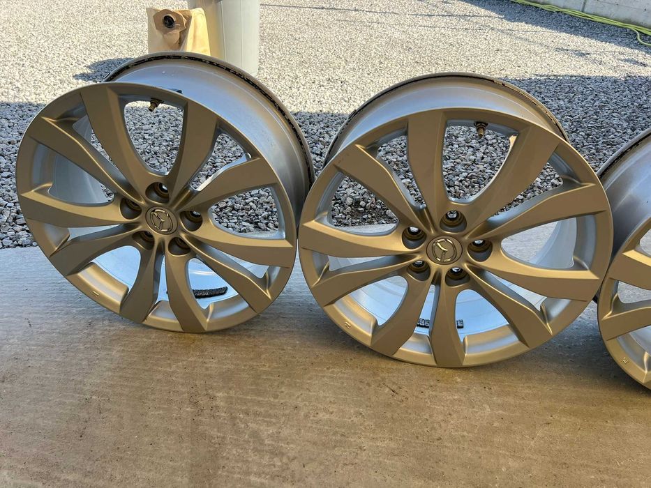 4бр. ОРИГИНАЛНИ джанти 7.5Jx18 ET50 с датчици/TPMS от Мазда/Mazda!