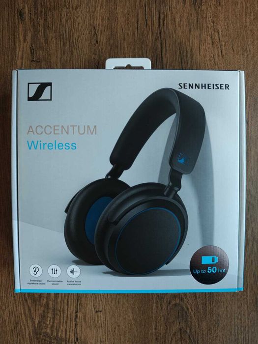 Слушалки Sennheiser Accentum Limited Edition - В гаранция до 11.2026 + Твърд кейс
