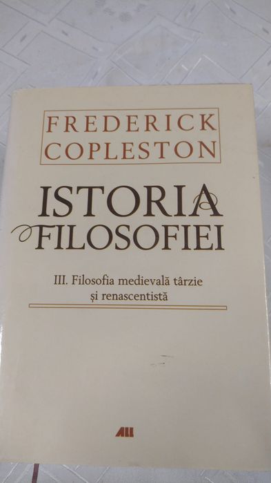Istoria filosofiei -Frederick Copleston