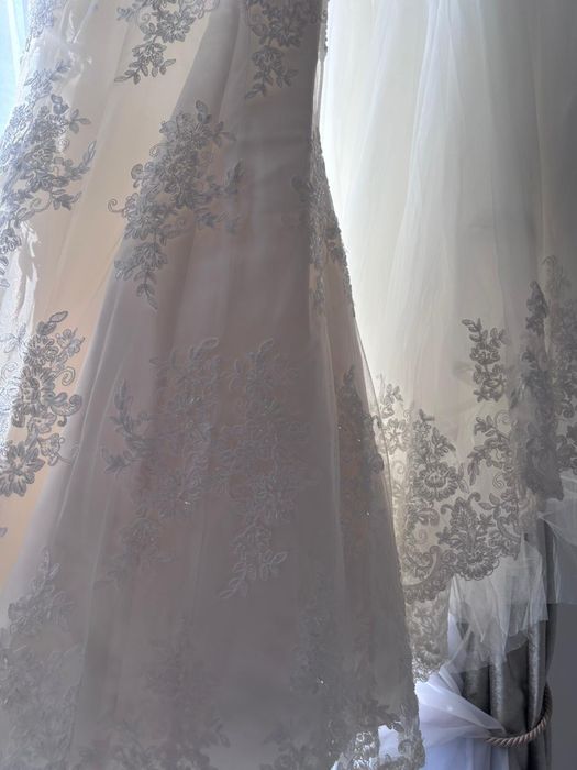 Rochie de mireasa 2 în 1 (printesa-sirena)