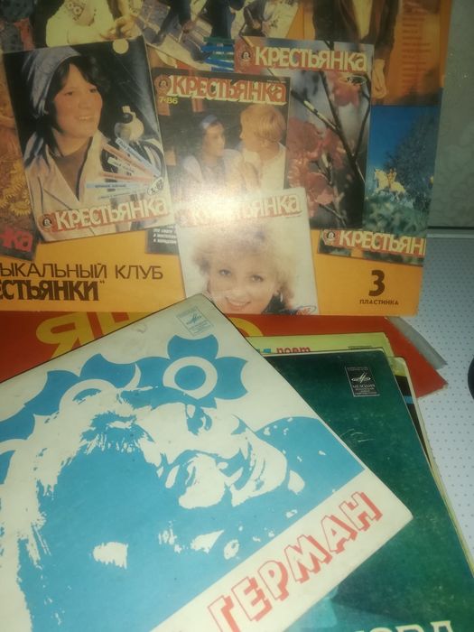 Пластинки виниловые