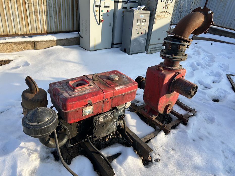 Дизельді су сорғы мотопомпа