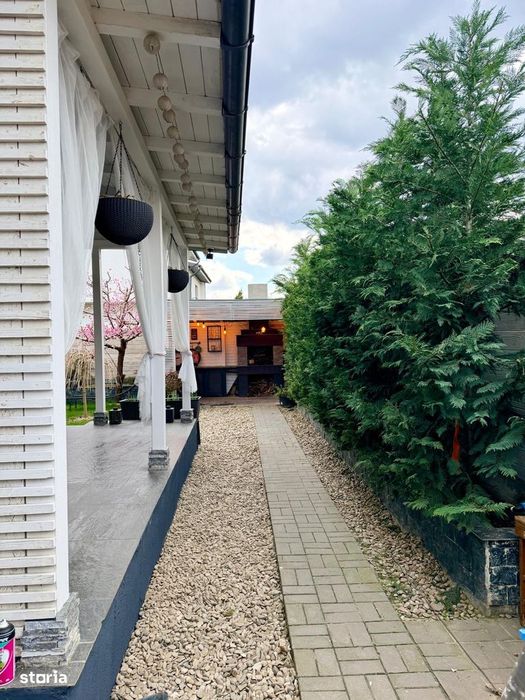 Casa ideala familie Tunari/jacuzzi, foisor BBQ, panouri solare