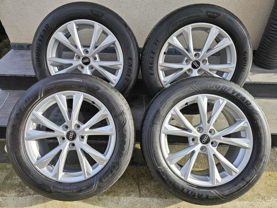 Jante originale Audi + Anvelope 235 55 18