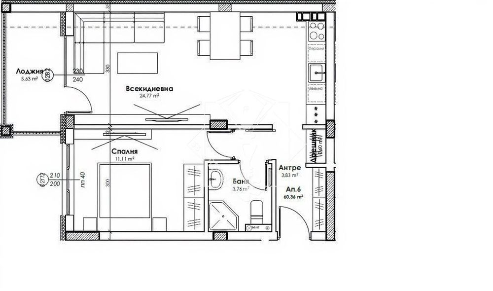 Продава се Двустаен апартамент в Пловдив, Прослав - 69 кв.м за 510 €/кв.м - Снимка #1
