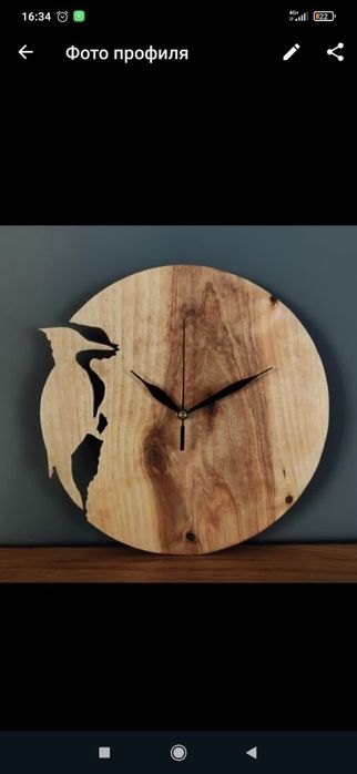 Часы ручной работы