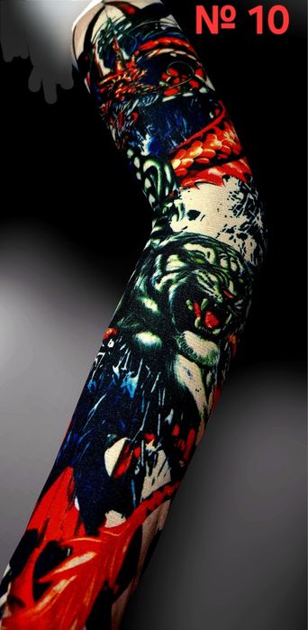 Имитация на истински татус тип наколенка/налакътник-универсален размер