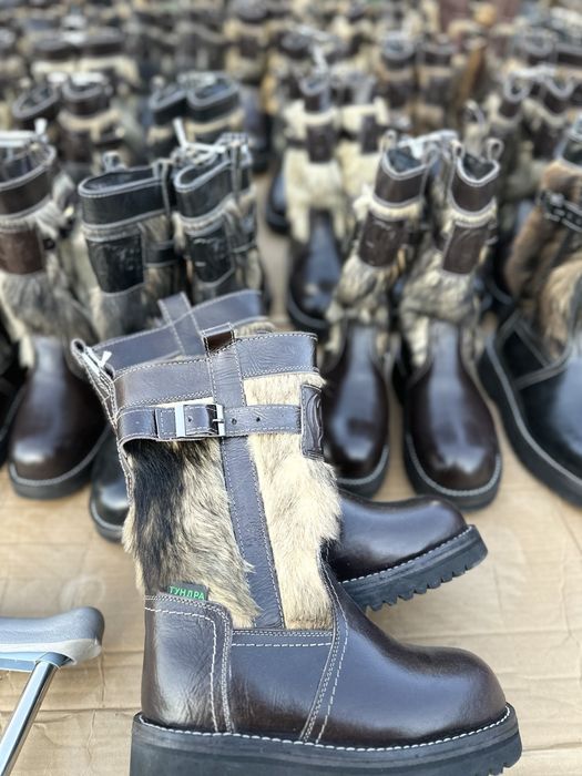 Унты Монгольские сапоги Тундра
