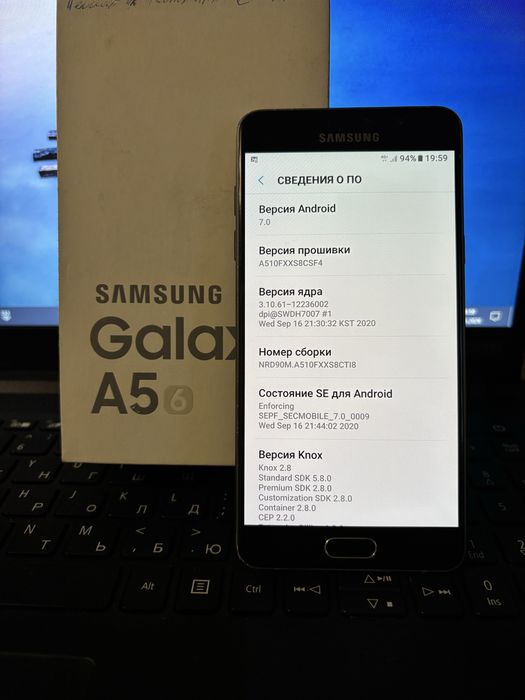 Самсунг А 5 16 4g 2 Сим