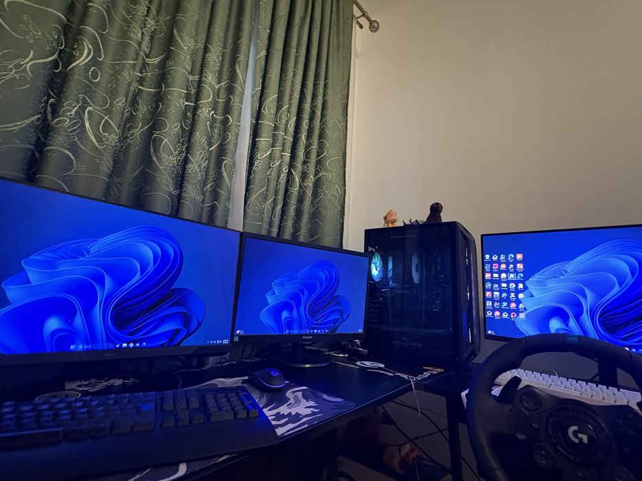 Pc gaming + volan logitech