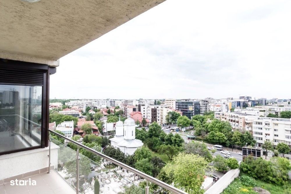 Triplex spectaculos cu 5 camere si terasa, in Herastrau!