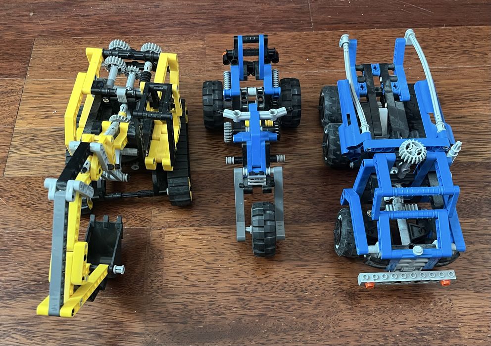 Lego Technic + Фигурки