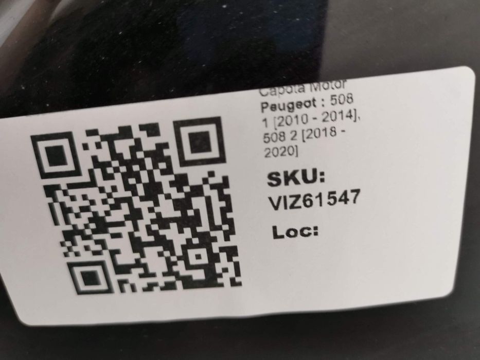 Преден капак Пежо 508 1 [ - ], 508 2 [ - ] GT Комби Повреден Peugeot 5