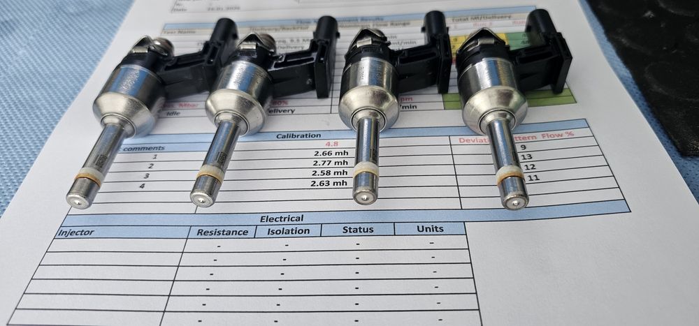 Injectoare BMW 320i benzina reconditionate /  injectoare benzina BMW 320i set reconditionate  orice index !